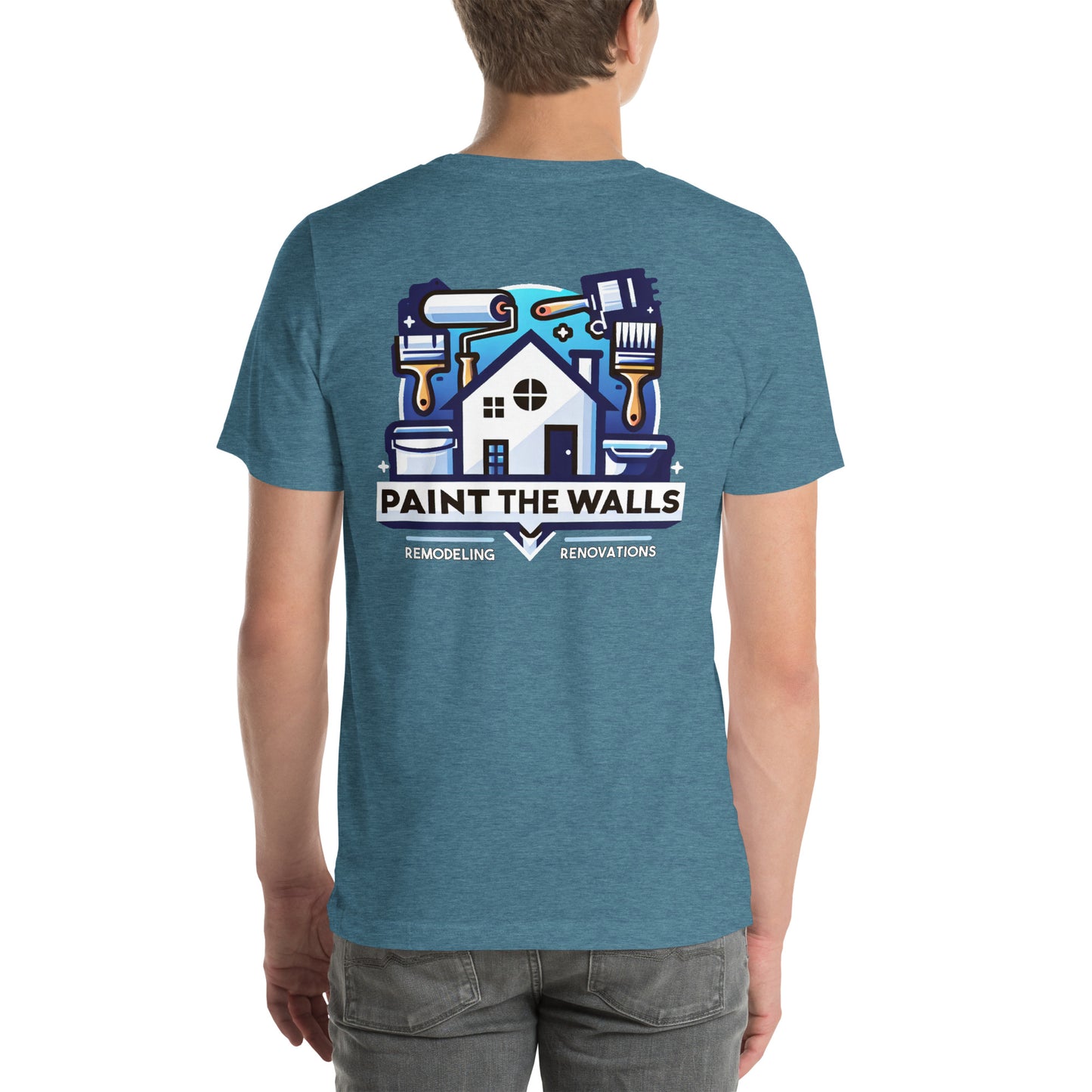 Unisex t-shirt - Paint the Walls - Darks - SRQ Diecast Custom Apparel