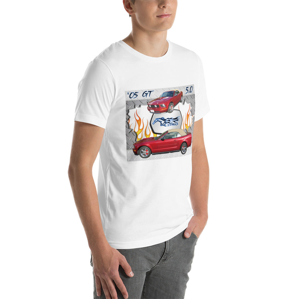 Unisex t-shirt - Dad’s Stang 2.0 - SRQ Diecast Custom Apparel