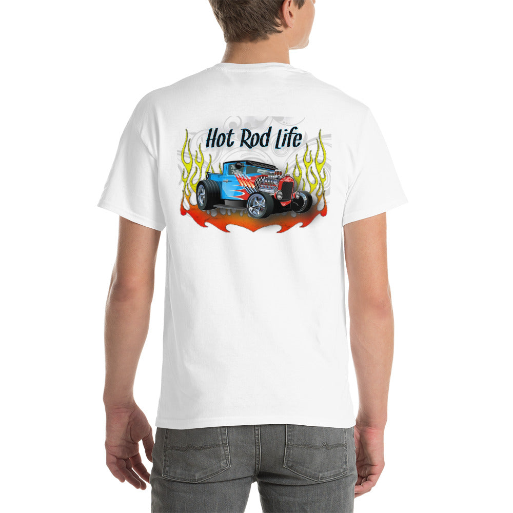 Short Sleeve T-Shirt - Hot Rod Life - SRQ Diecast Custom Apparel