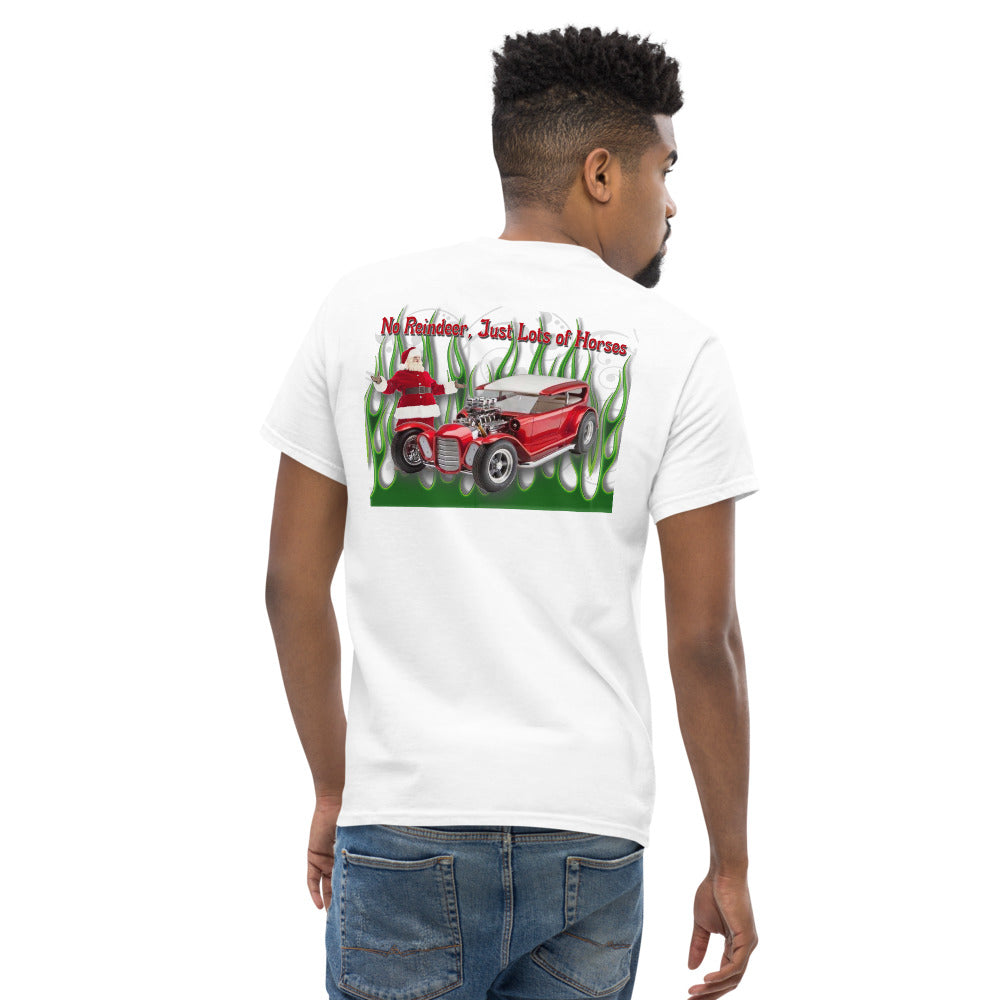 Men's heavyweight tee - Santa’s Sleigh - SRQ Diecast Custom Apparel