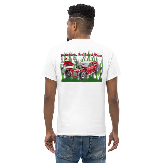 Men's heavyweight tee - Santa’s Sleigh - SRQ Diecast Custom Apparel