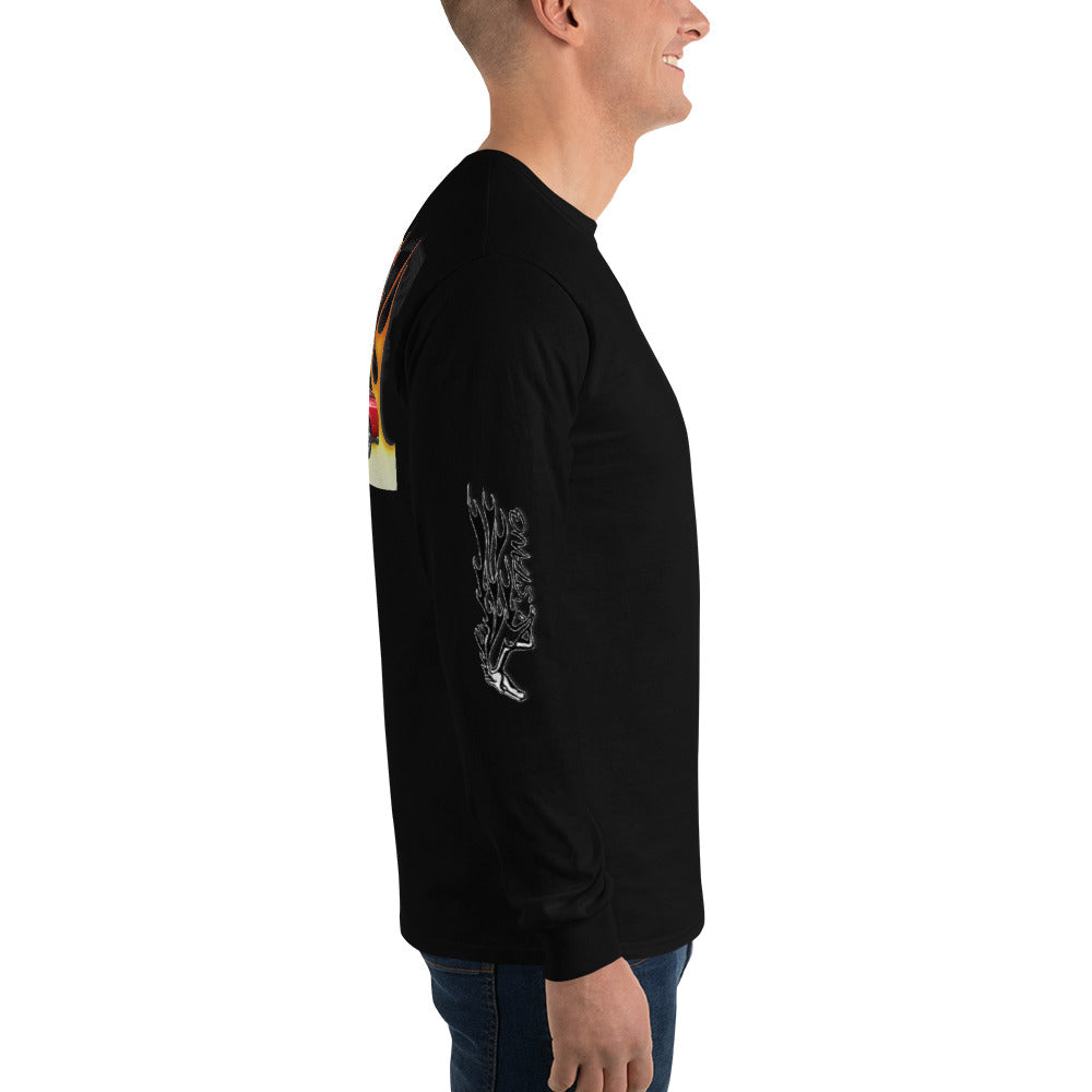 Men’s Long Sleeve Shirt - Dad’s Stang Convertible - SRQ Diecast Custom Apparel