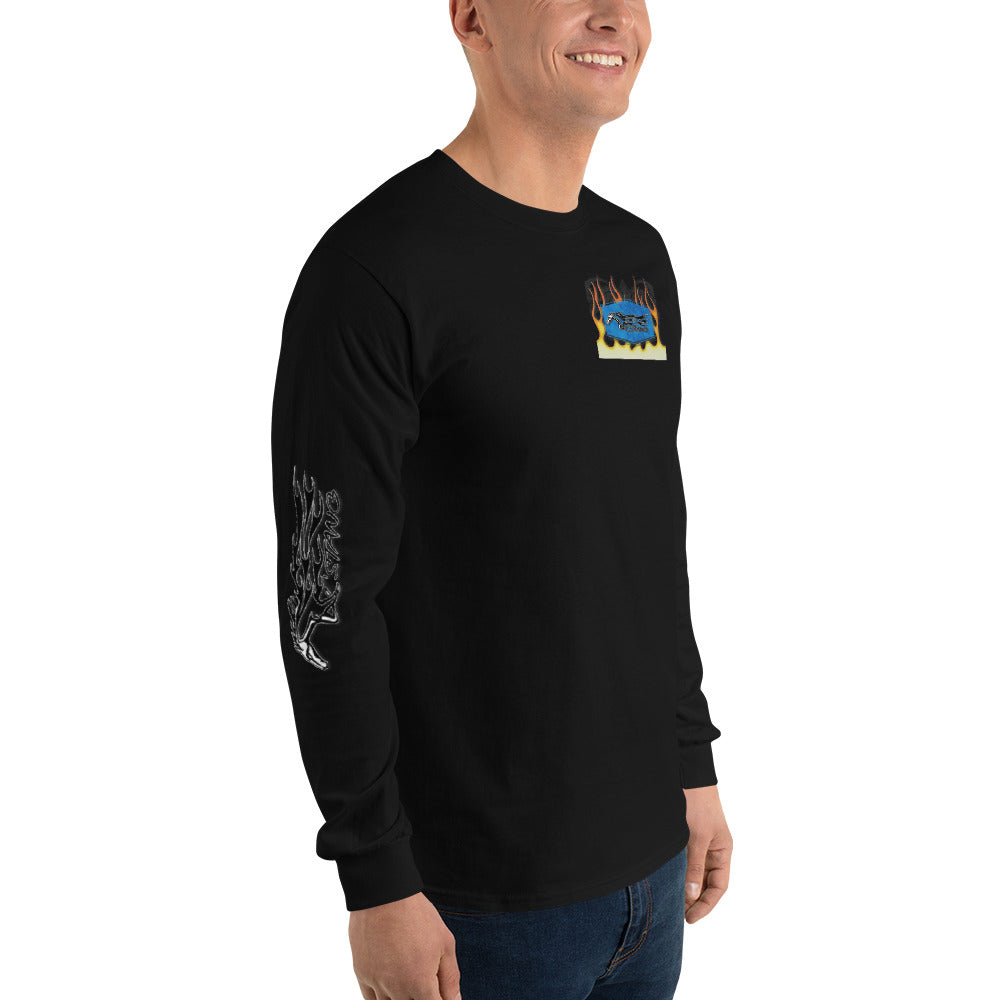 Men’s Long Sleeve Shirt - Dad’s Stang Convertible - SRQ Diecast Custom Apparel