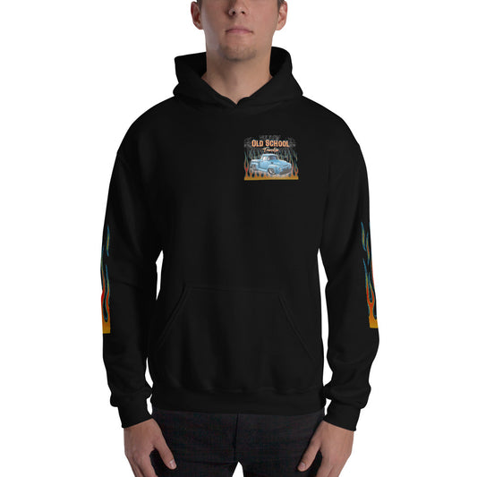 Unisex Hoodie - Old School Truckin - SRQ Diecast Custom Apparel
