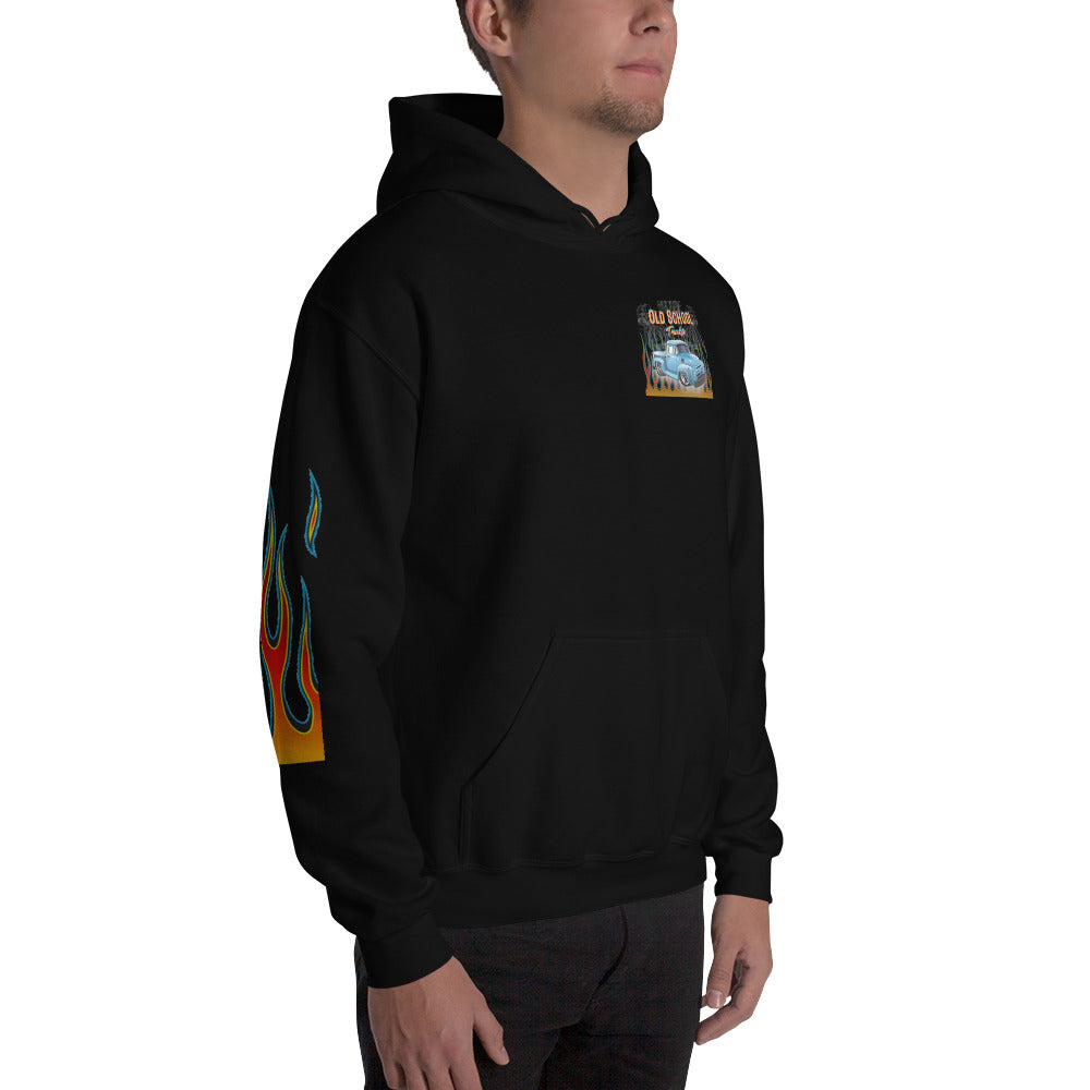 Unisex Hoodie - Old School Truckin - SRQ Diecast Custom Apparel