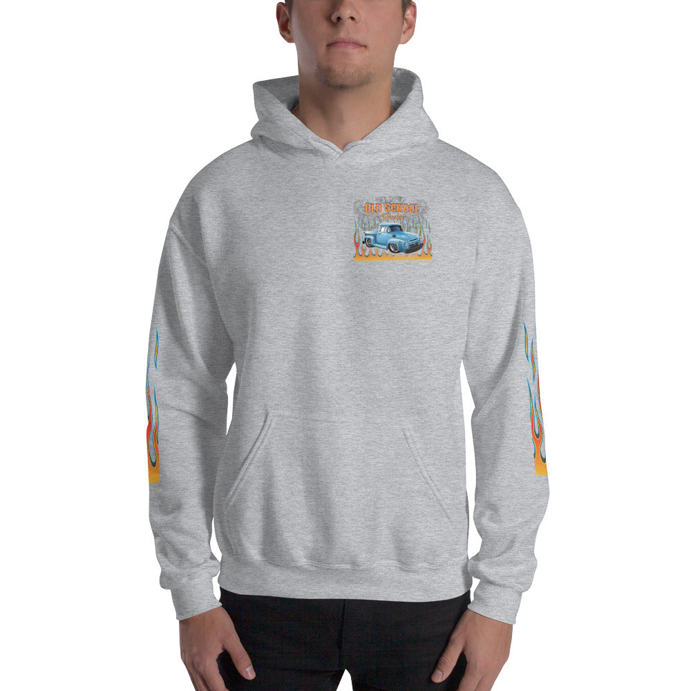 Unisex Hoodie - Old School Truckin - SRQ Diecast Custom Apparel