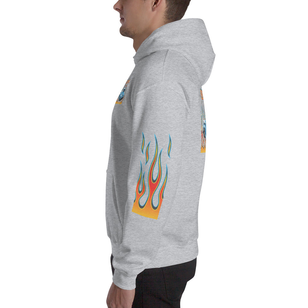 Unisex Hoodie - Old School Truckin - SRQ Diecast Custom Apparel