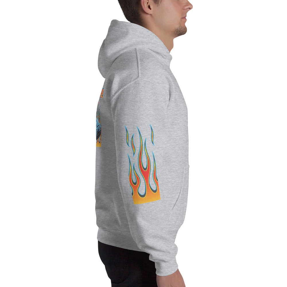 Unisex Hoodie - Old School Truckin - SRQ Diecast Custom Apparel