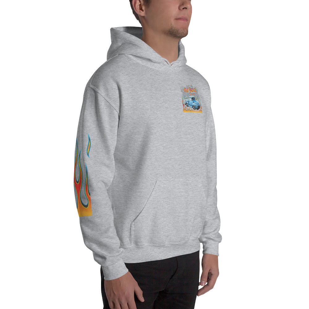 Unisex Hoodie - Old School Truckin - SRQ Diecast Custom Apparel