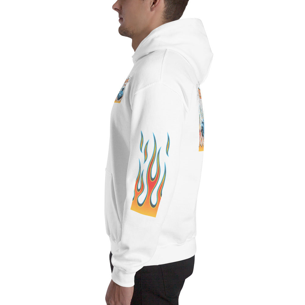 Unisex Hoodie - Old School Truckin - SRQ Diecast Custom Apparel