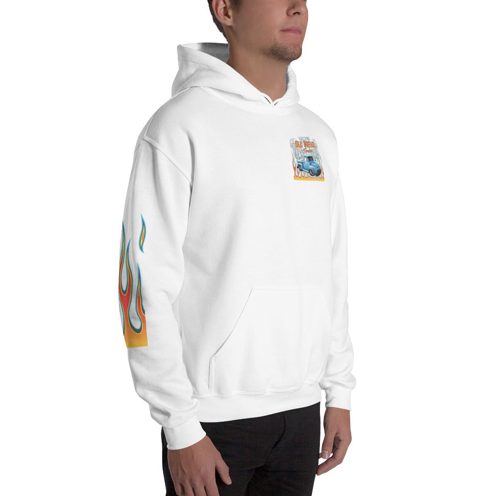 Unisex Hoodie - Old School Truckin - SRQ Diecast Custom Apparel
