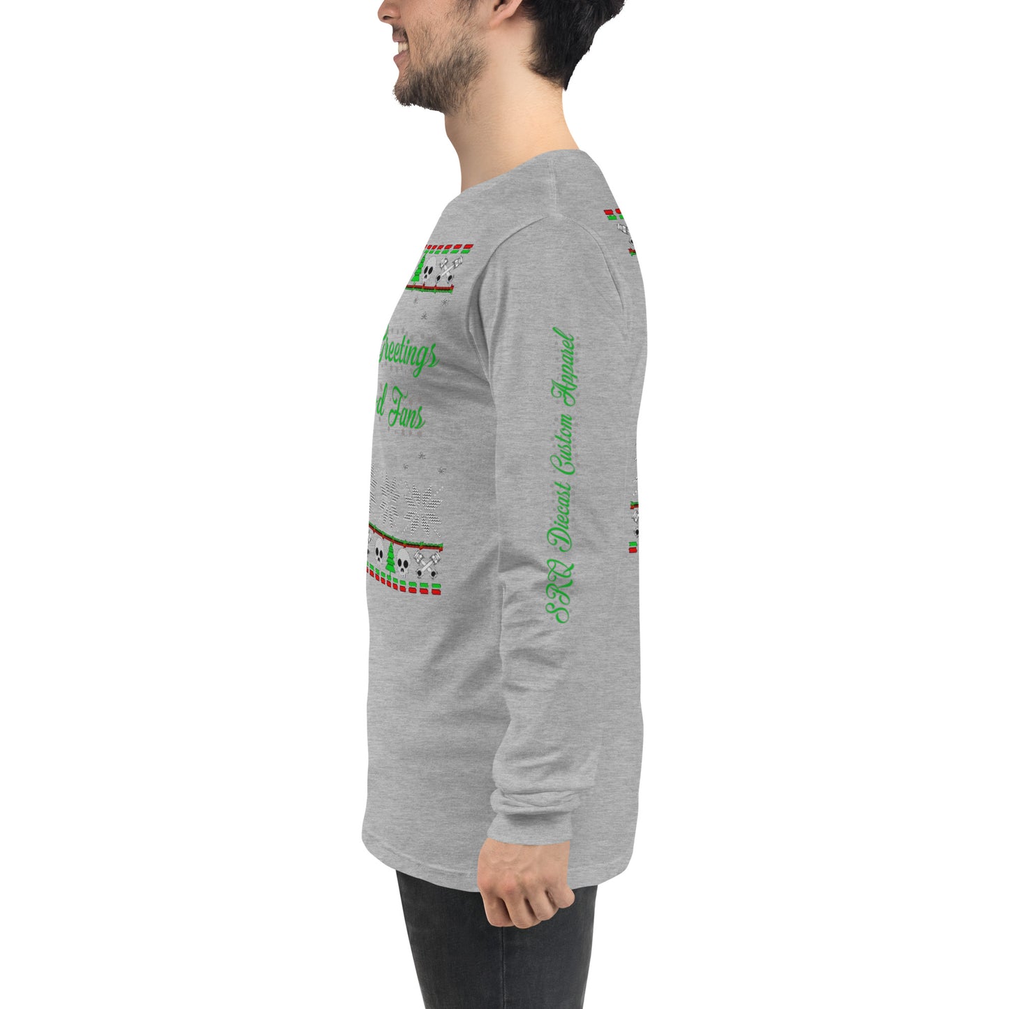 Unisex Long Sleeve Tee - Season’ Greetings - SRQ Diecast Custom Apparel