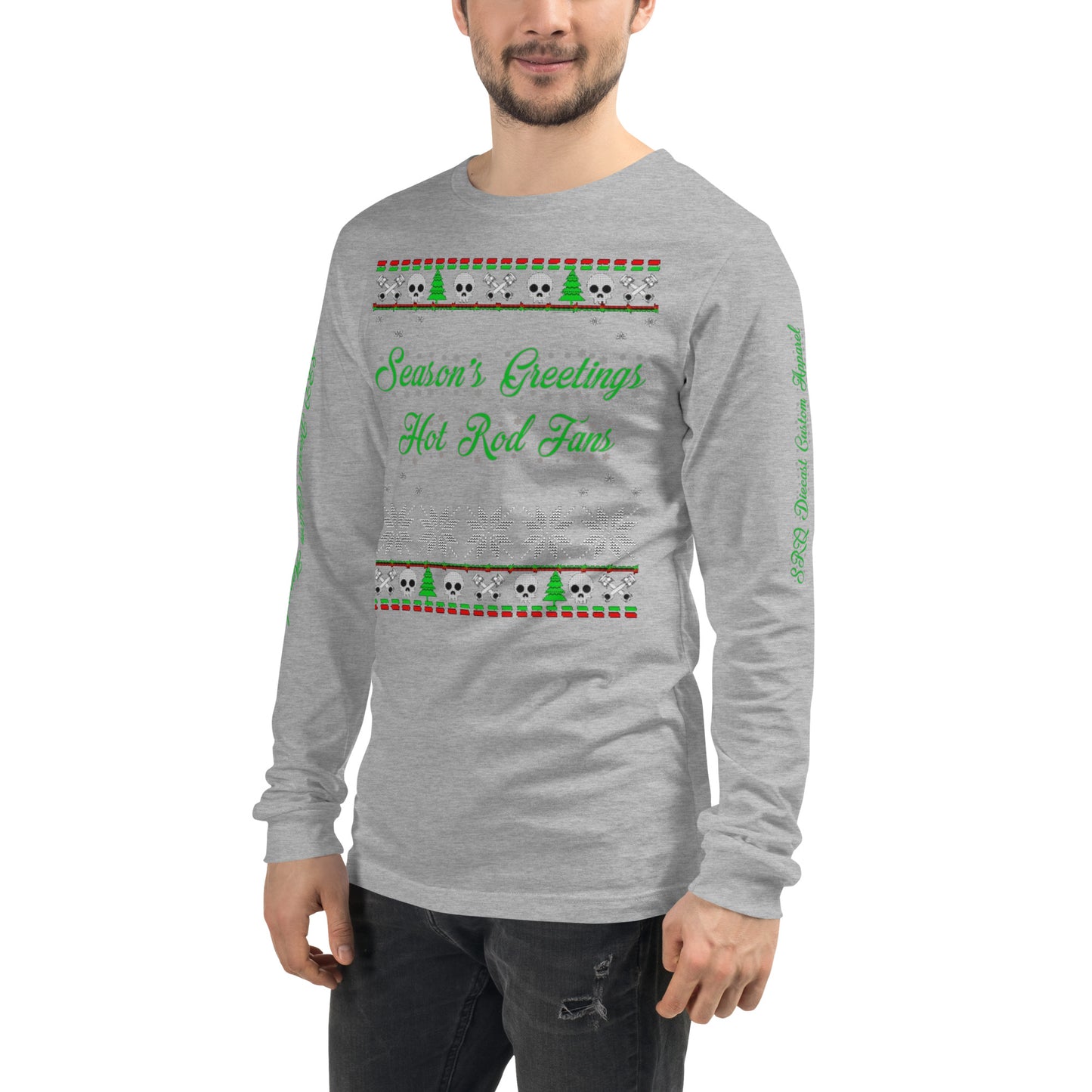 Unisex Long Sleeve Tee - Season’ Greetings - SRQ Diecast Custom Apparel