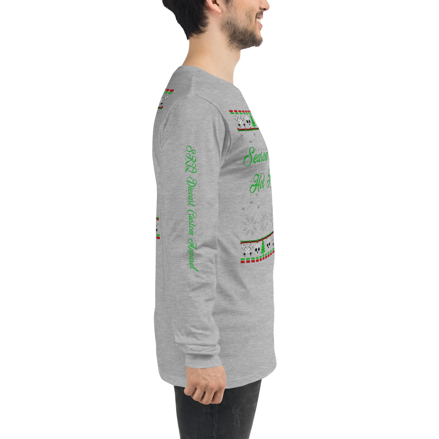 Unisex Long Sleeve Tee - Season’ Greetings - SRQ Diecast Custom Apparel