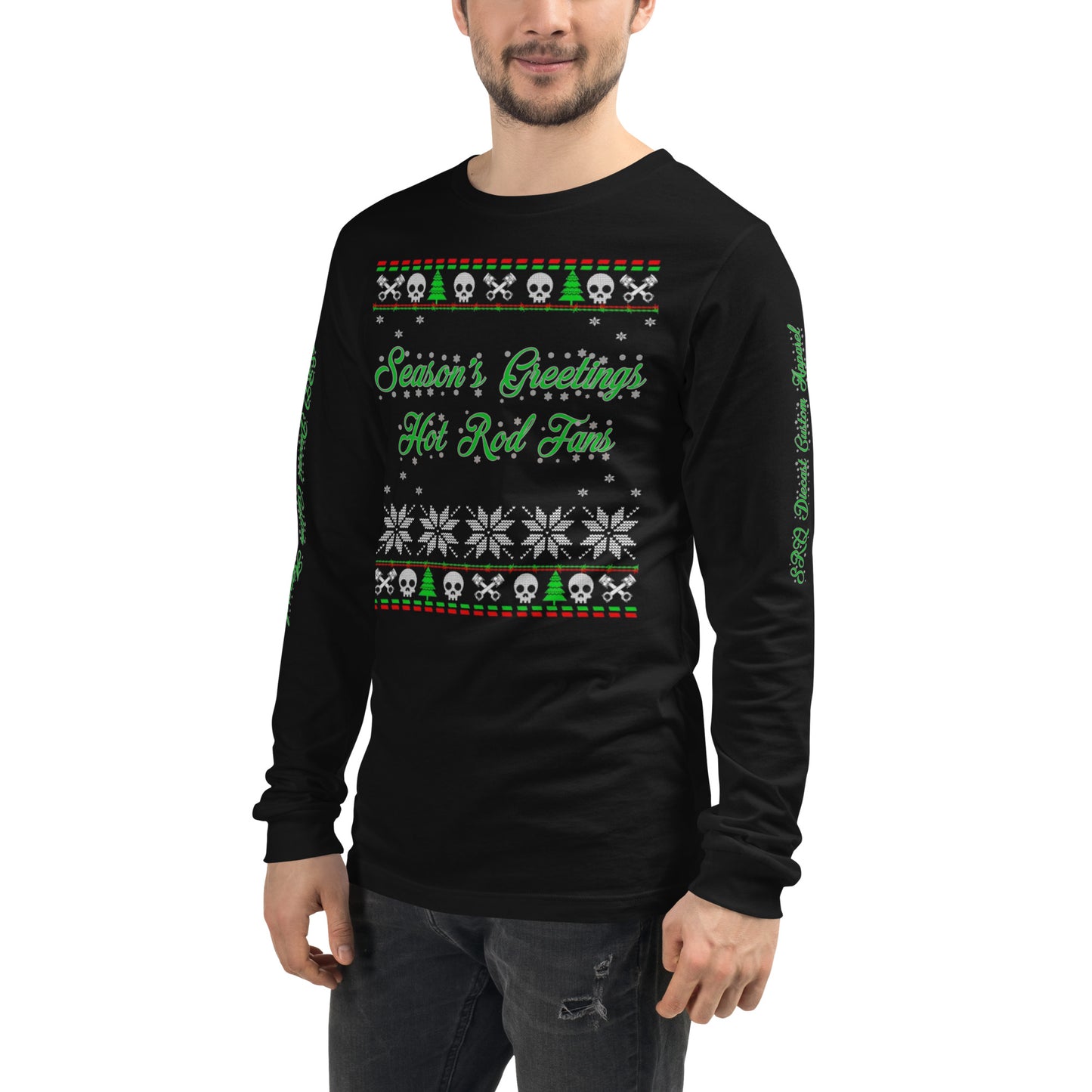 Unisex Long Sleeve Tee - Season’ Greetings - SRQ Diecast Custom Apparel