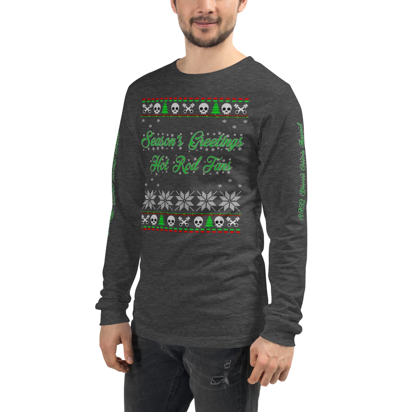 Unisex Long Sleeve Tee - Season’ Greetings - SRQ Diecast Custom Apparel