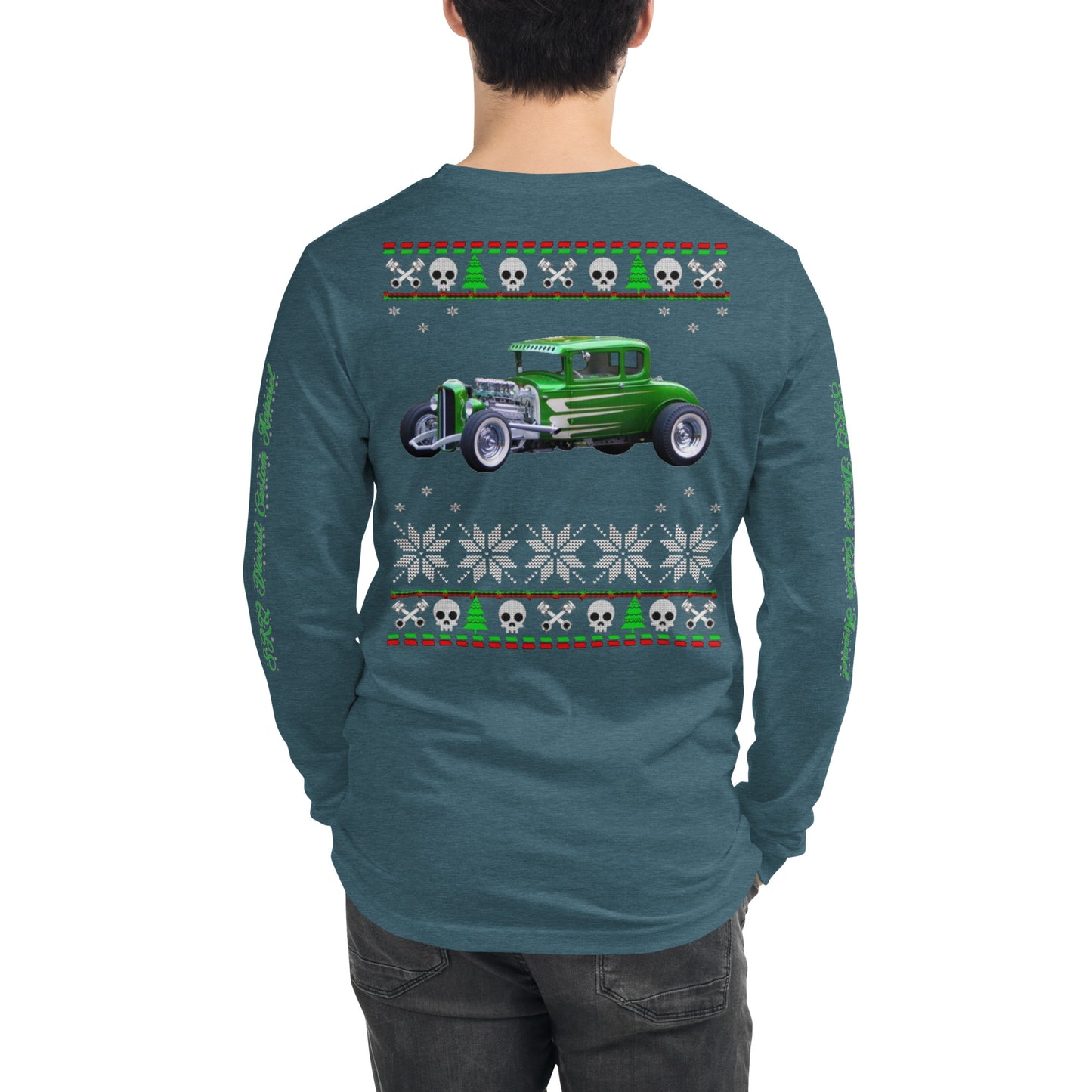 Unisex Long Sleeve Tee - Season’ Greetings - SRQ Diecast Custom Apparel