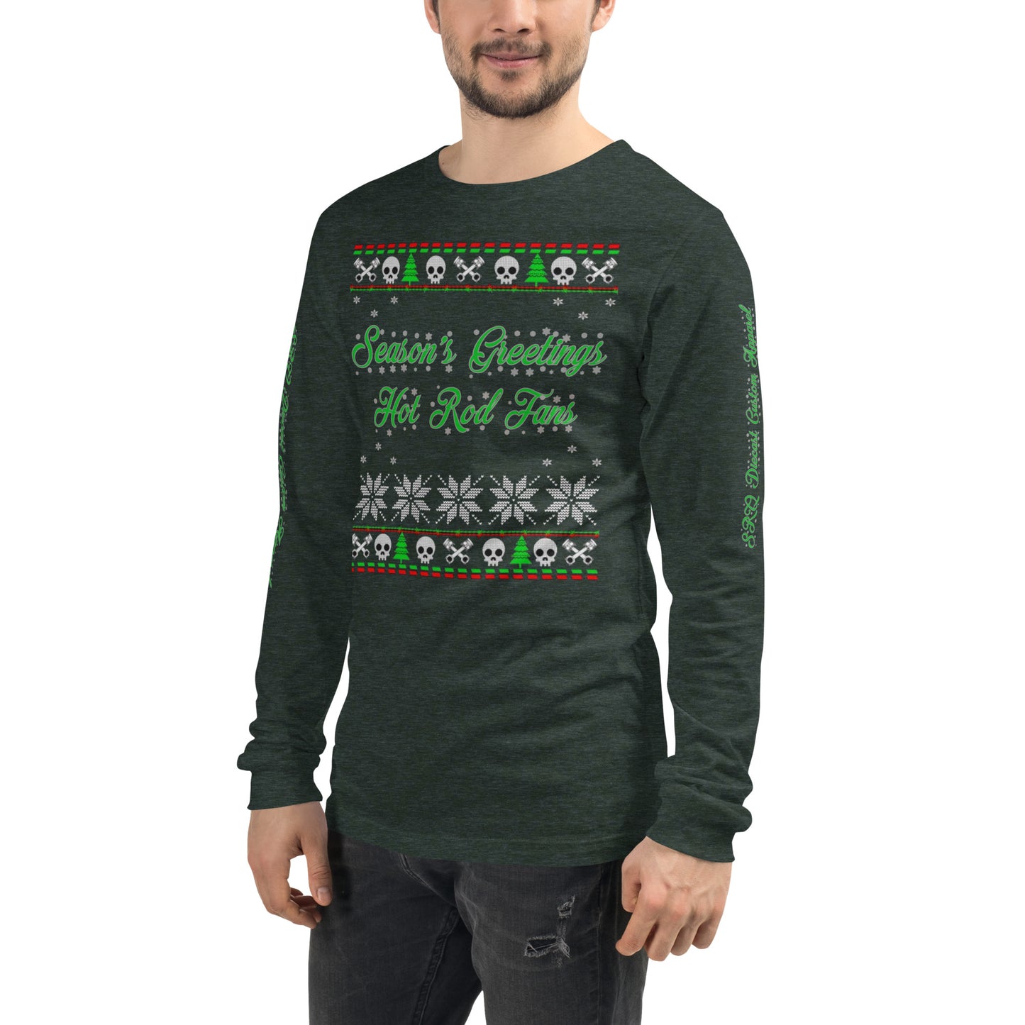 Unisex Long Sleeve Tee - Season’ Greetings - SRQ Diecast Custom Apparel