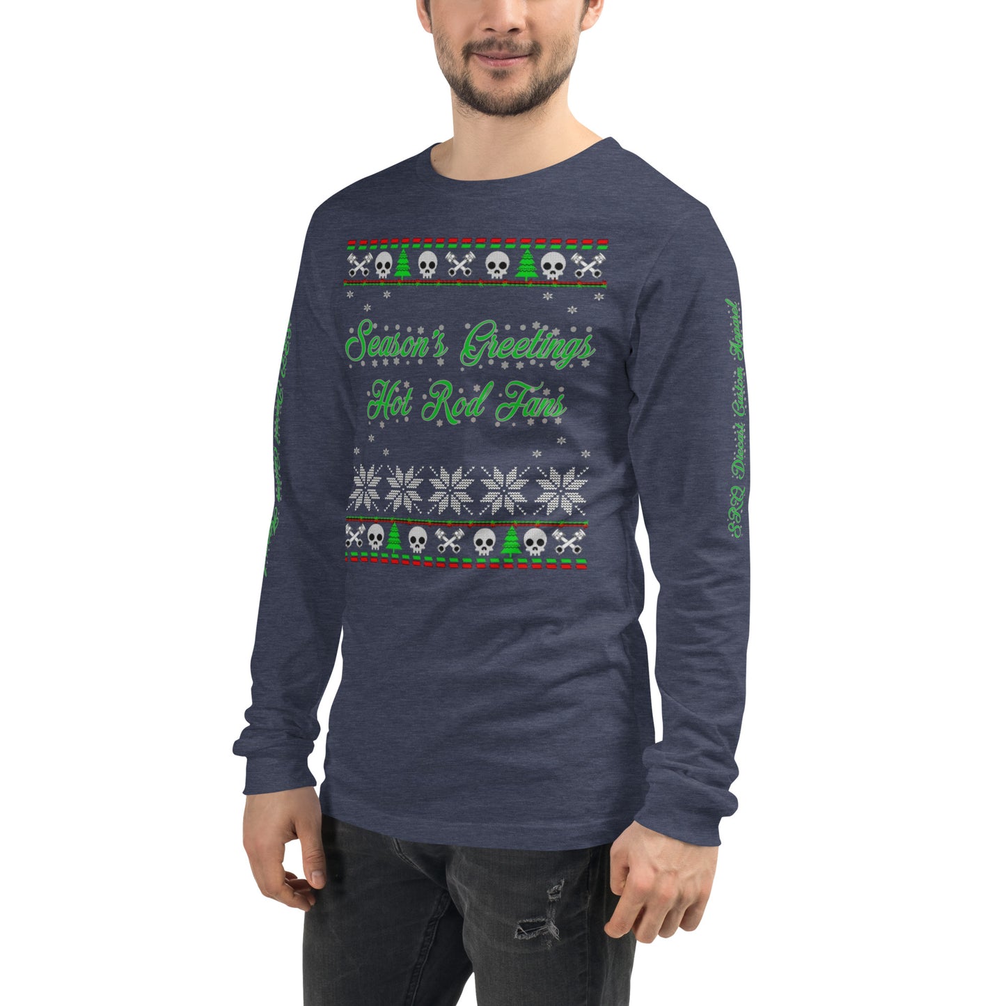 Unisex Long Sleeve Tee - Season’ Greetings - SRQ Diecast Custom Apparel