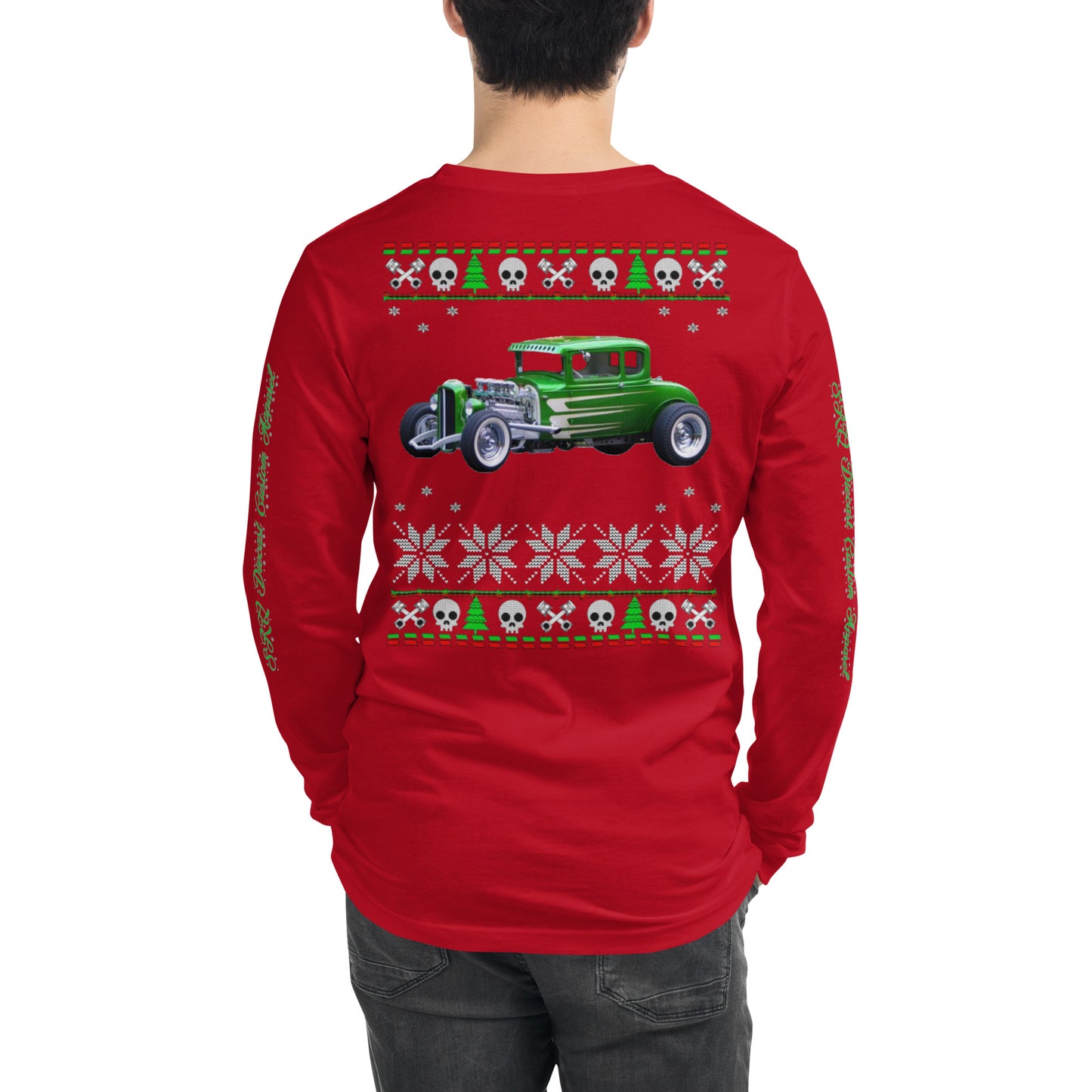 Unisex Long Sleeve Tee - Season’ Greetings - SRQ Diecast Custom Apparel