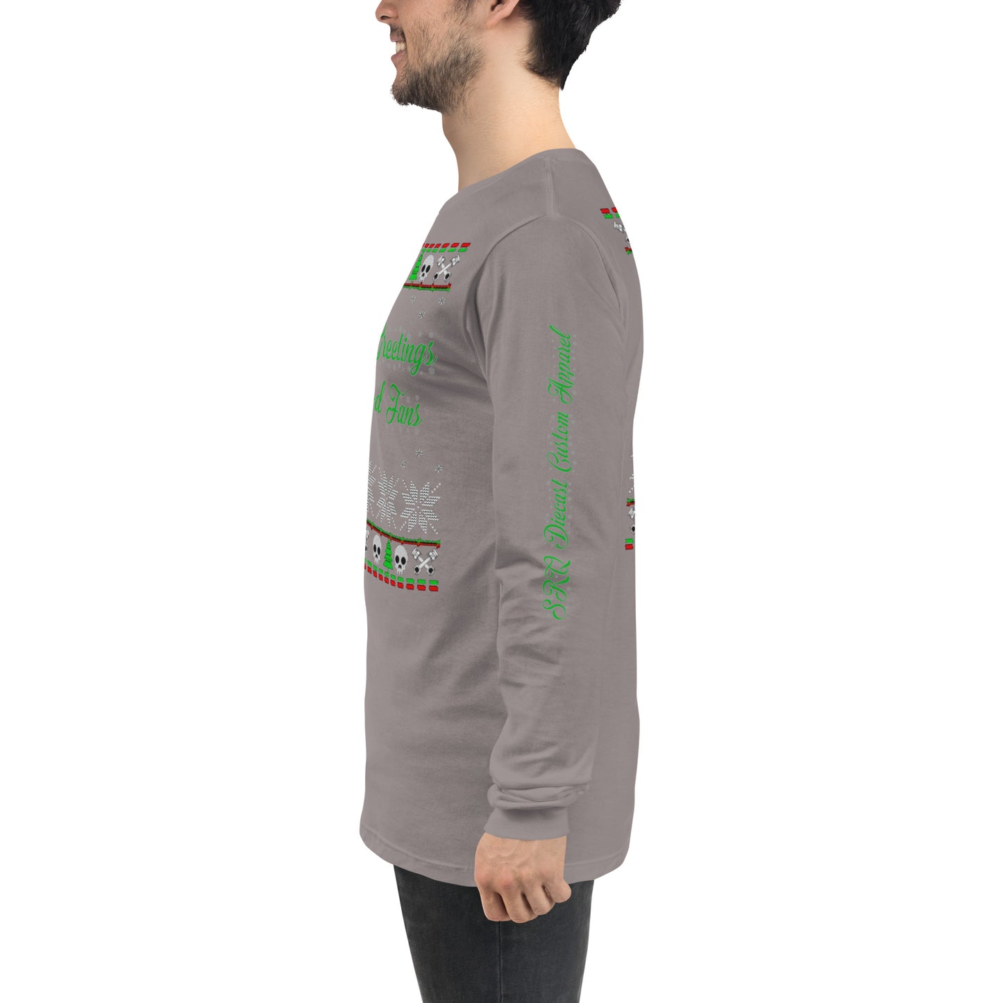 Unisex Long Sleeve Tee - Season’ Greetings - SRQ Diecast Custom Apparel