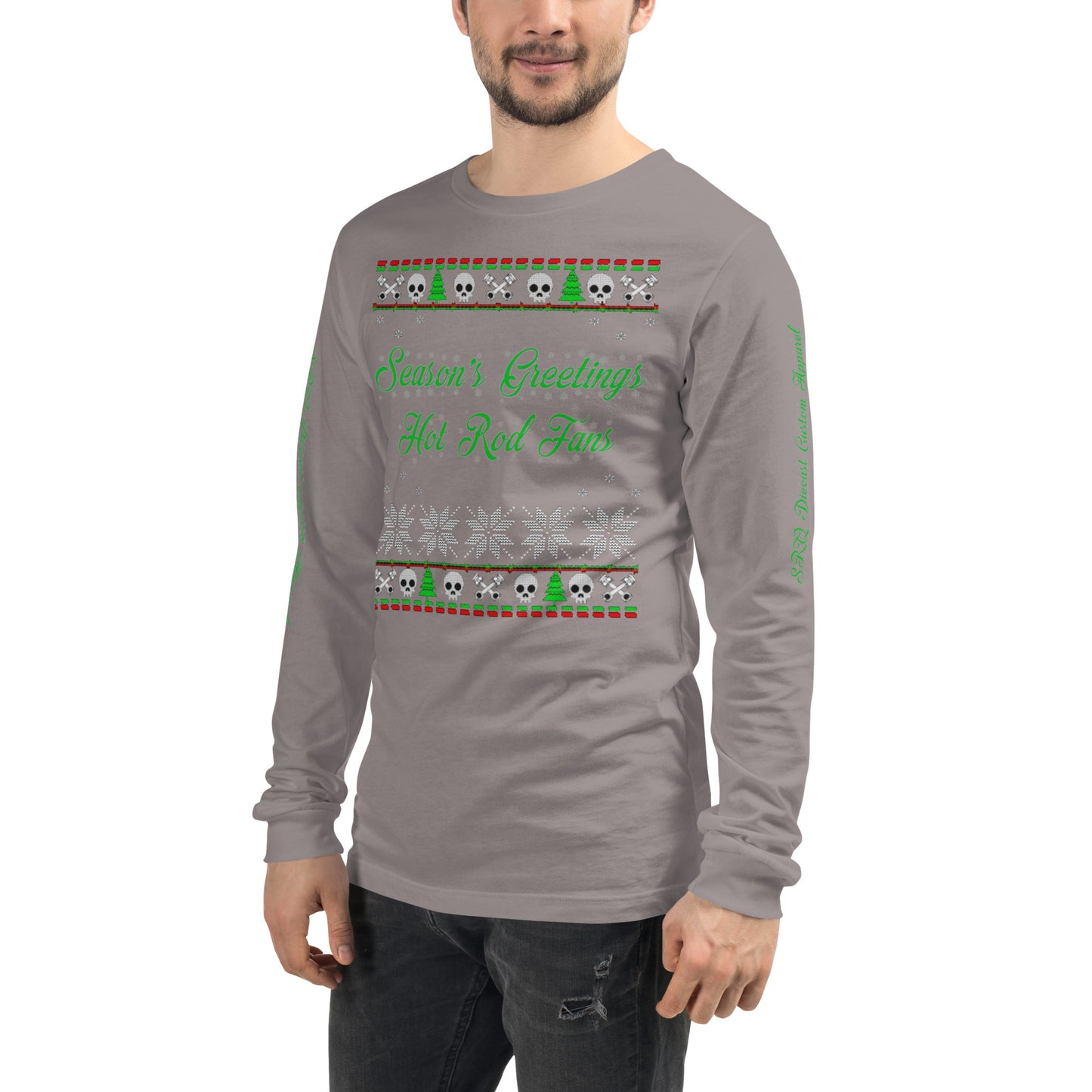 Unisex Long Sleeve Tee - Season’ Greetings - SRQ Diecast Custom Apparel