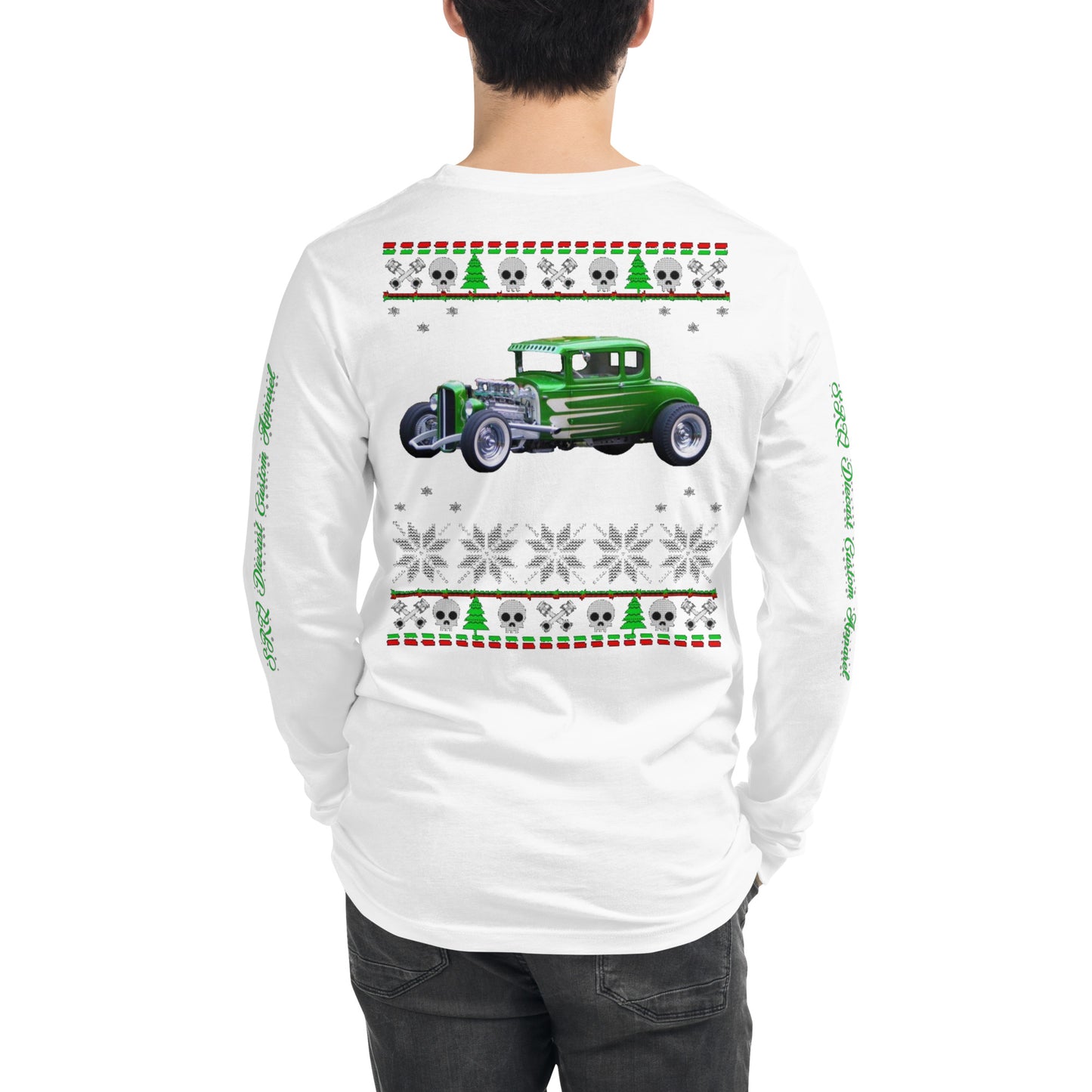 Unisex Long Sleeve Tee - Season’ Greetings - SRQ Diecast Custom Apparel