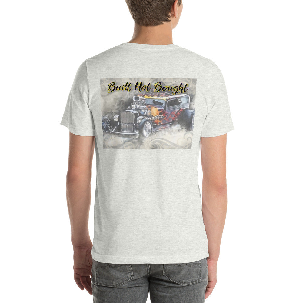 Short-Sleeve Unisex T-Shirt - Built Not Bought - SRQ Diecast Custom Apparel