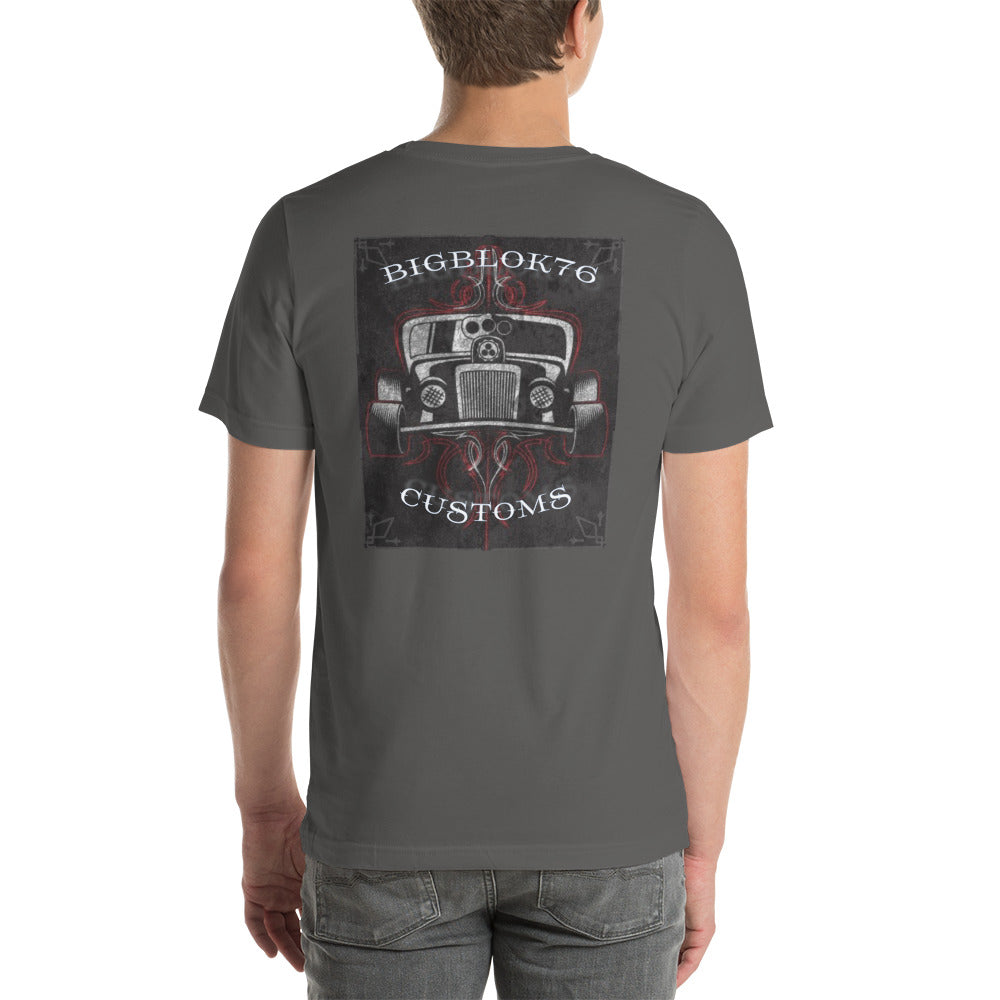 Short-Sleeve Unisex T-Shirt - Big Blok 76 - SRQ Diecast Custom Apparel