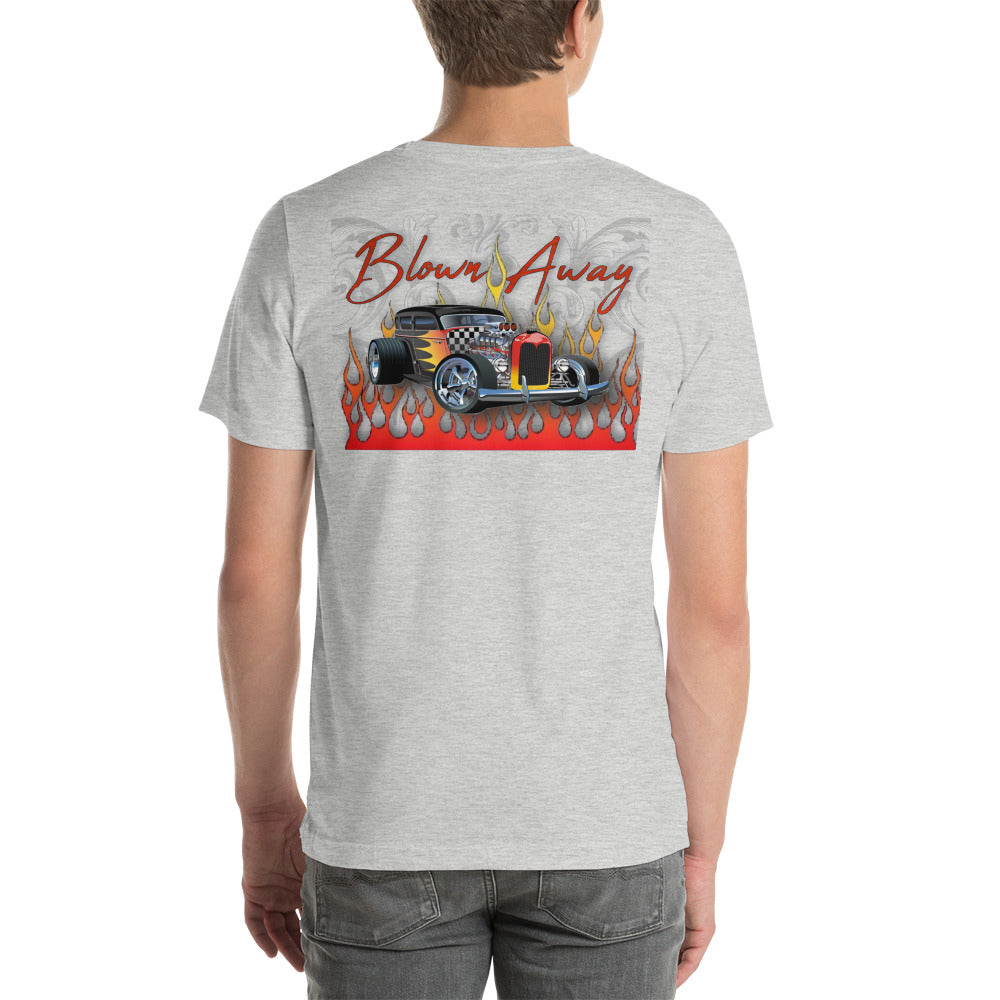 Short-Sleeve Unisex T-Shirt - Blown Away Red NB - SRQ Diecast Custom Apparel