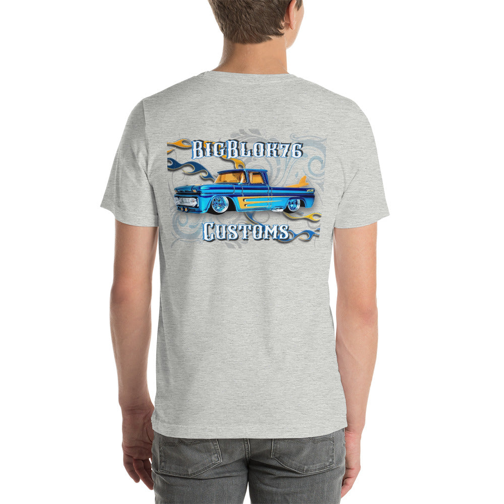 Short-sleeve unisex t-shirt - Big Blok 76 Customs - SRQ Diecast Custom Apparel