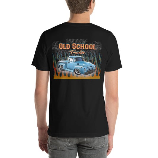 Short-Sleeve Unisex T-Shirt - Old School Truckin - SRQ Diecast Custom Apparel