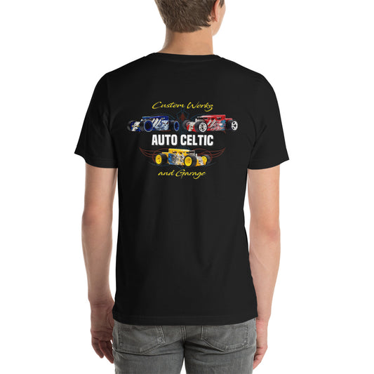 Unisex t-shirt - Auto Celtic Black - SRQ Diecast Custom Apparel
