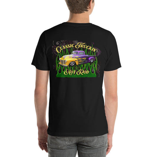 Unisex t-shirt - Classic Truckin’ - Yellow Text - SRQ Diecast Custom Apparel