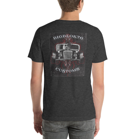 Short-Sleeve Unisex T-Shirt - Big Blok 76 - SRQ Diecast Custom Apparel