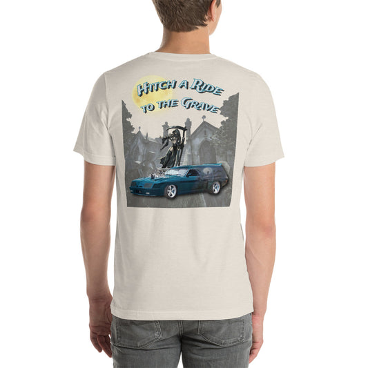 Unisex t-shirt - Hitch a Ride - SRQ Diecast Custom Apparel