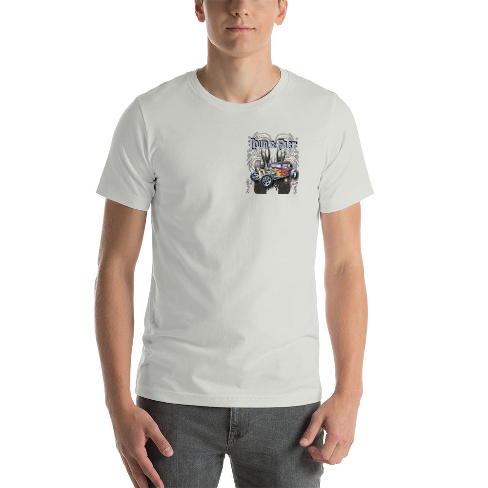 Short-Sleeve Unisex T-Shirt - Loud & Fast - SRQ Diecast Custom Apparel