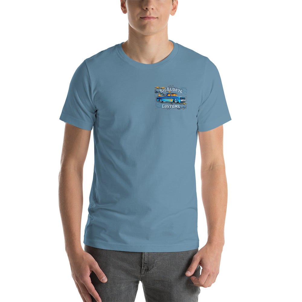 Short-sleeve unisex t-shirt - Big Blok 76 Customs - SRQ Diecast Custom Apparel