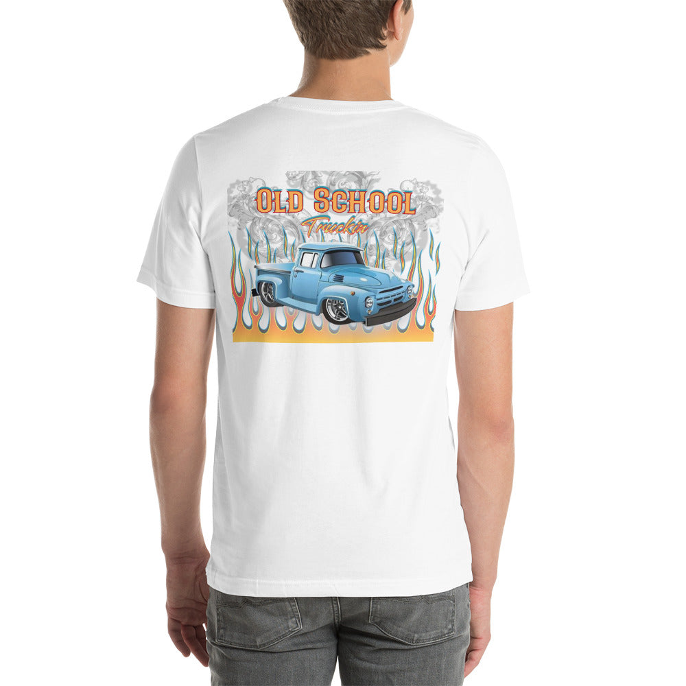 Short-Sleeve Unisex T-Shirt - Old School Truckin - SRQ Diecast Custom Apparel