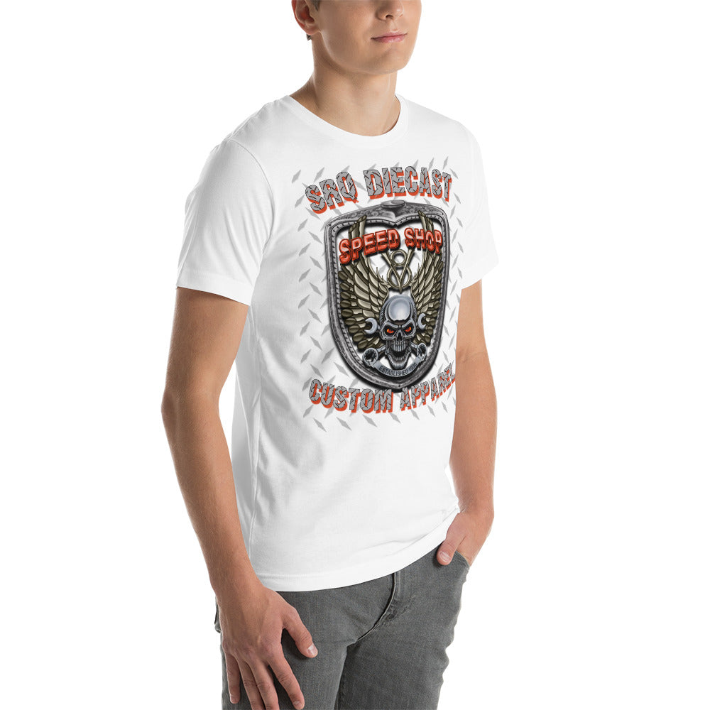 Unisex t-shirt - Speed Shop - SRQ Diecast Custom Apparel
