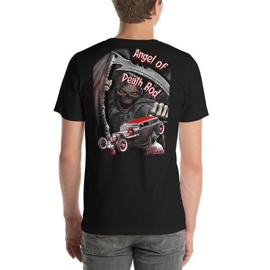 Unisex t-shirt - Angel of Death Rod - SRQ Diecast Custom Apparel