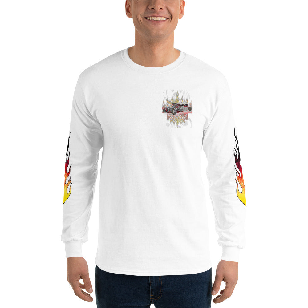 FFNMZC Men's Autumn Pullover Solid Long Sleeve Shirts High Collar
