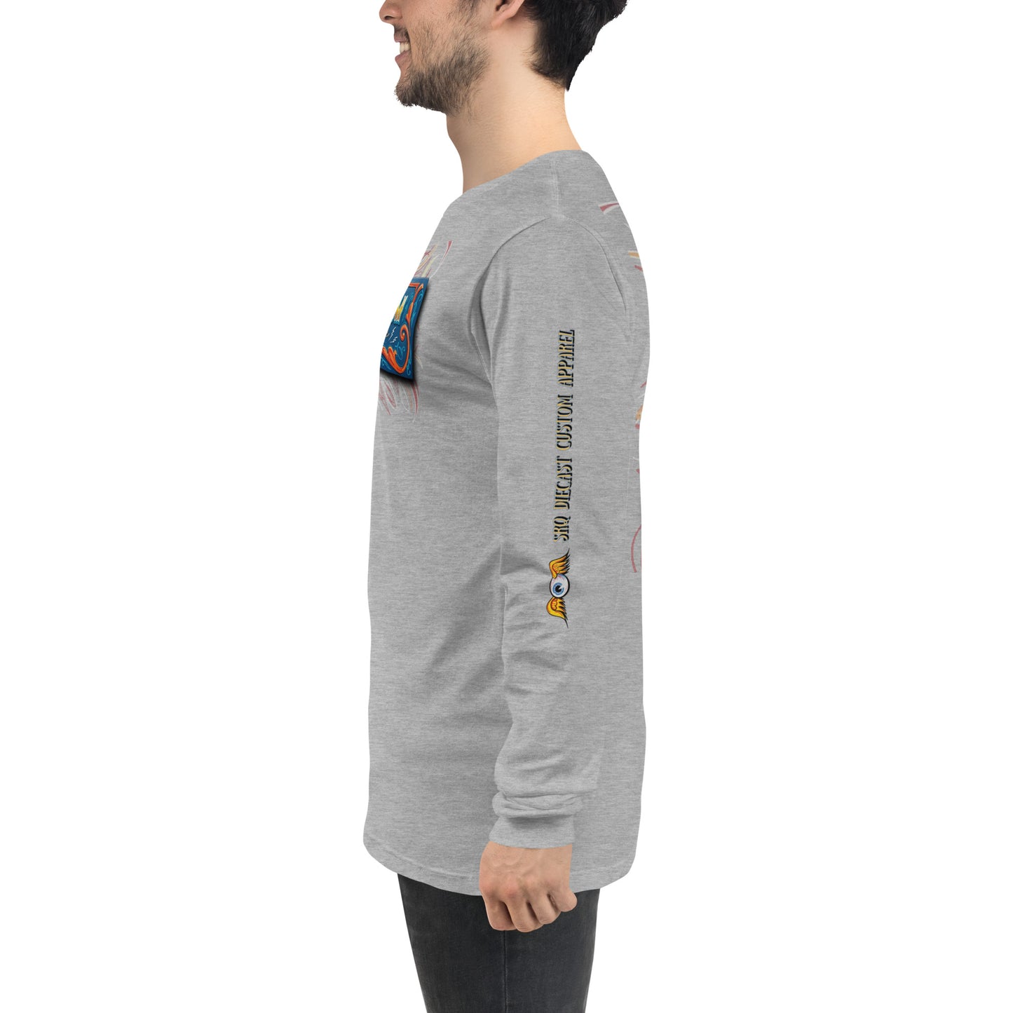 Unisex Long Sleeve Tee - Kustom Kulture Forever - SRQ Diecast Custom Apparel