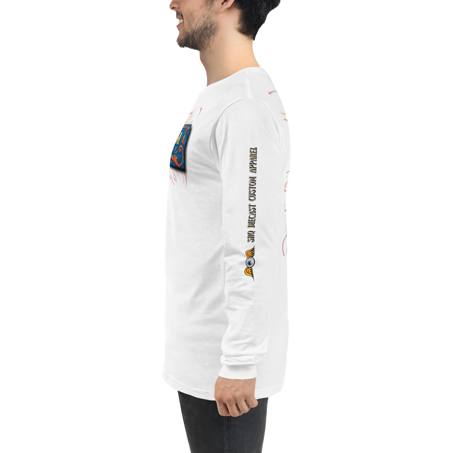 Unisex Long Sleeve Tee - Kustom Kulture Forever - SRQ Diecast Custom Apparel