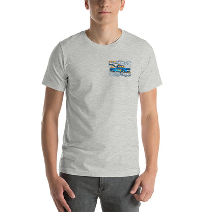 Short-sleeve unisex t-shirt - Big Blok 76 Customs - SRQ Diecast Custom Apparel