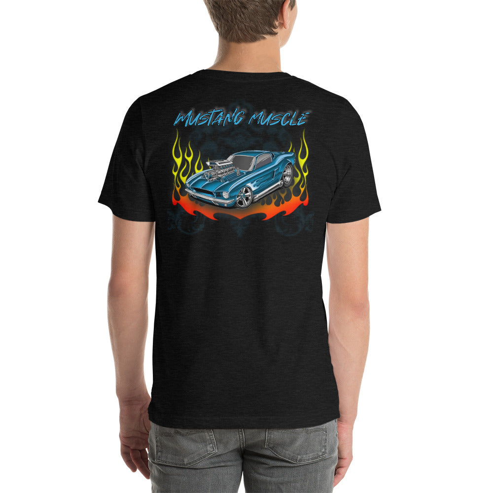 Short-Sleeve Unisex T-Shirt - Mustang Muscle - SRQ Diecast Custom Apparel