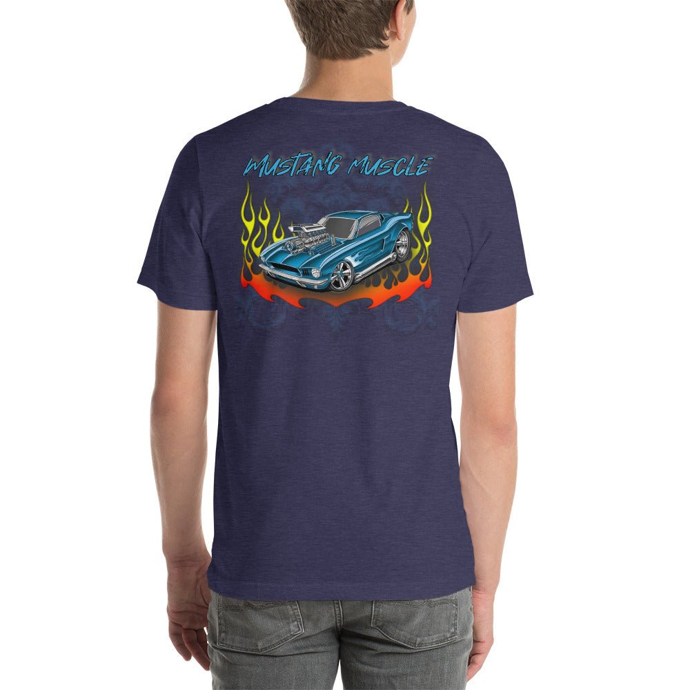 Short-Sleeve Unisex T-Shirt - Mustang Muscle - SRQ Diecast Custom Apparel